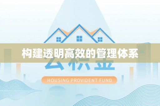 凌河构建透明高效的管理体系