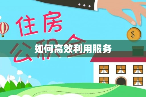 凌河如何高效利用服务